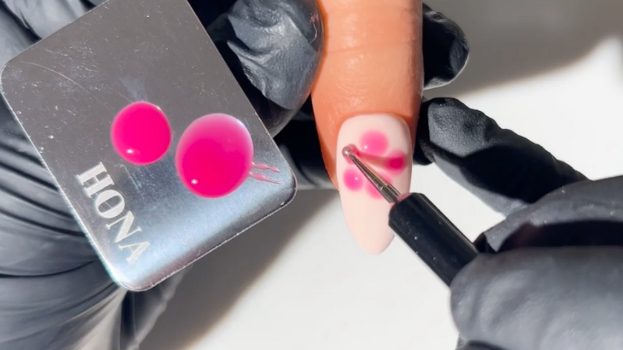 Blooming Gel Nail Art Tutorial - HONA