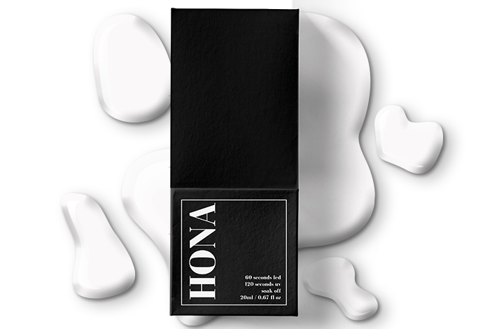 High Shine Top Coat Nail Gel Polish FREE Delivery HONA