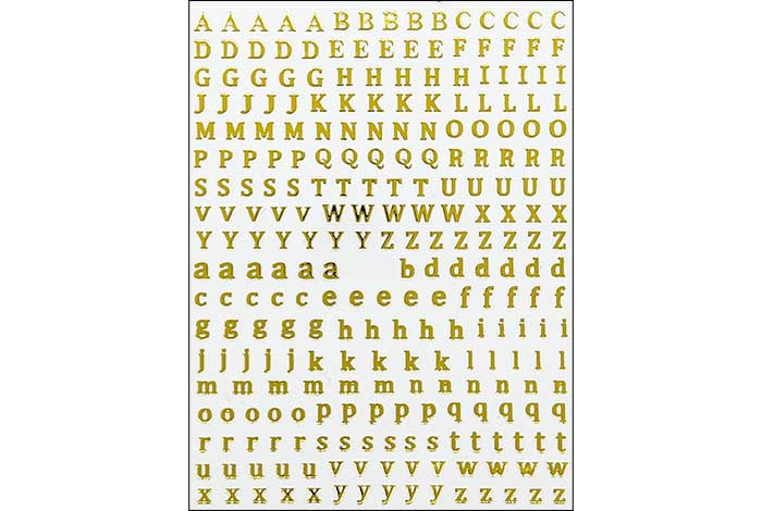 NAIL STICKER Font, Black Alphabet #XF3359 - TDI, Inc NAIL STICKER Font, Black Alphabet #XF3359 - TDI, Inc