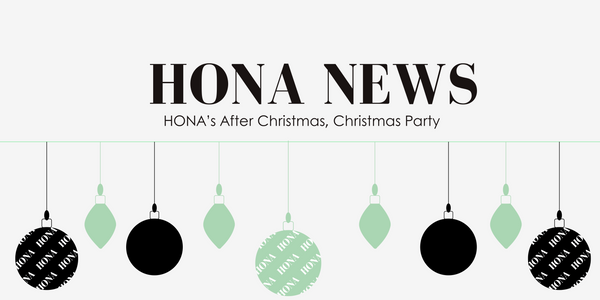 HONA NEWS: The After Christmas, Christmas Party