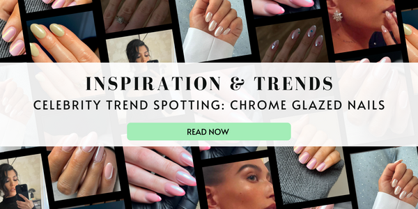 Celebrity Trend Spotting: Glazed Chrome Nails