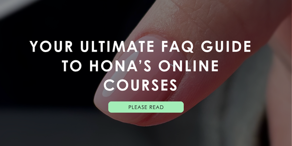 Your Ultimate FAQ Guide to HONA’s Online Courses