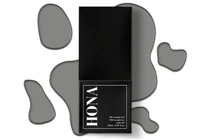 Gel Polish - Glass Black