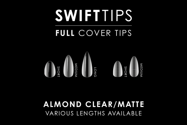 Almond Full Cover Extension Tips | Long Lasting | HONA