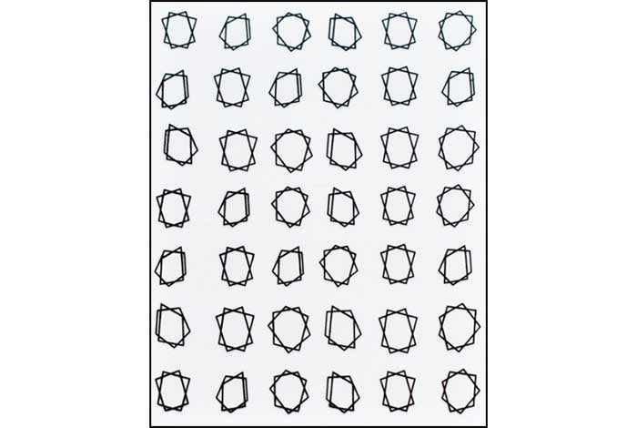 20 - Geometric Frame Stickers