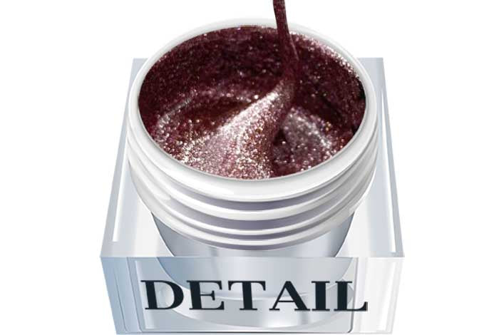 Detail Paint - Glitter Rose