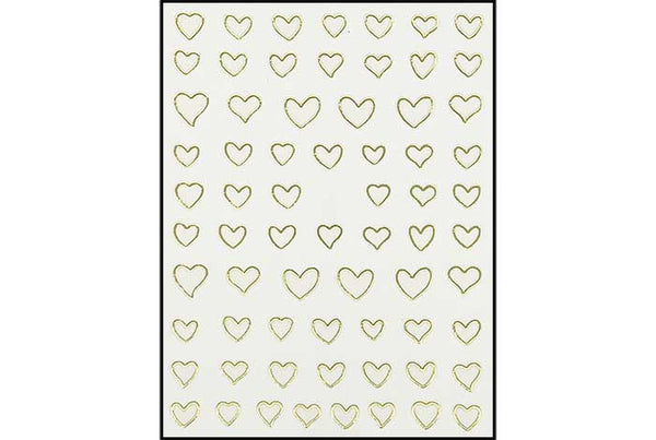 31 - Heart Outline Stickers