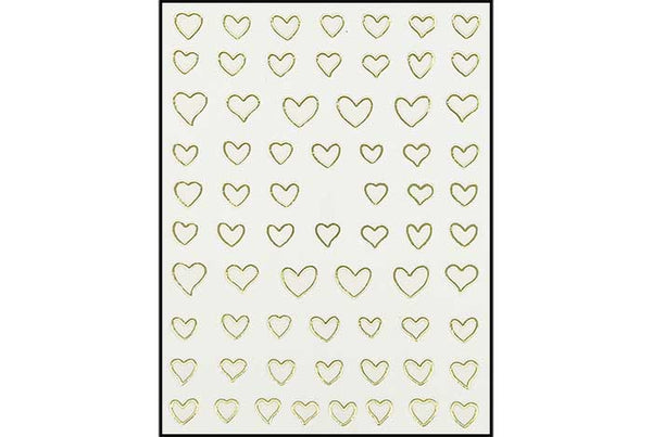 31 - Heart Outline Stickers