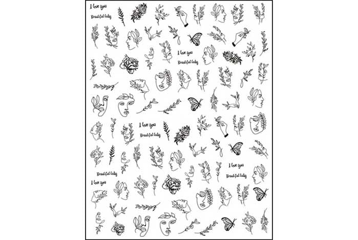 5 - Abstract Stickers
