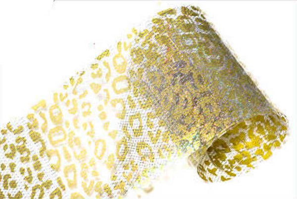 38 - Gold Leopard Print