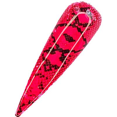 Pink Snake Skin - HONA - The Home Of Nail Art