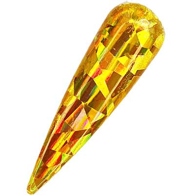 Shiny Gold Shards - HONA - The Home Of Nail Art