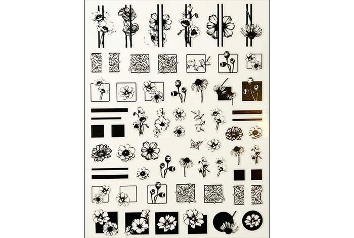 43 - Monochrome Stickers