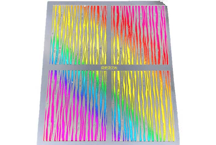 46 - Rainbow Animal Print Stickers