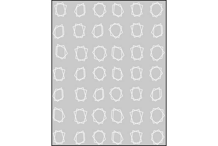 20 - Geometric Frame Stickers